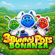 3 Bunny Pots Bonanza