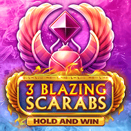 3 Blazing Scarabs Hold and Win